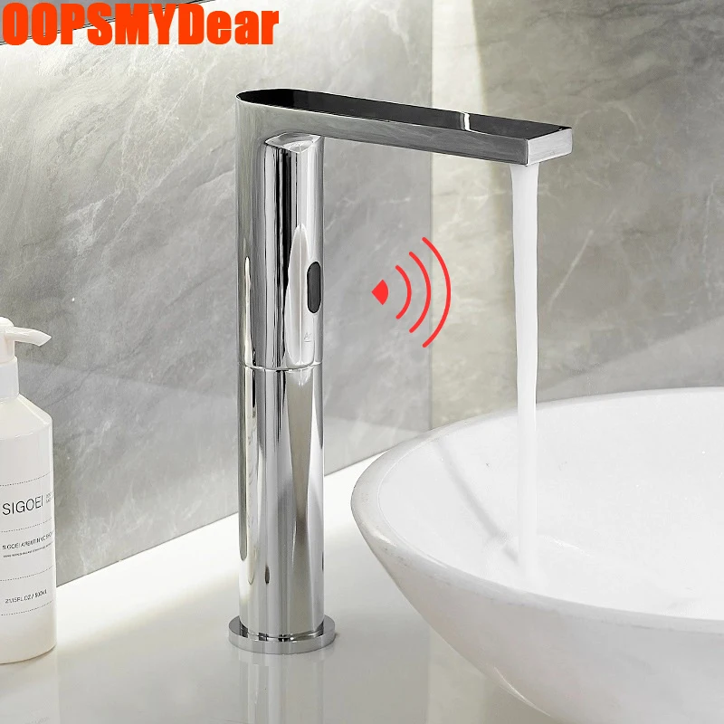 Infrared Motion Sensor Faucet Bathroom Touchless Wash Basin Sink Single Cold Tap Deck Mount Touchless Battery Power Box Faucets
Infrared Motion Sensor Faucet Bathroom Touchless Wash Basin Sink Single Cold Tap Deck Mount Touchless Battery Power Box Faucets