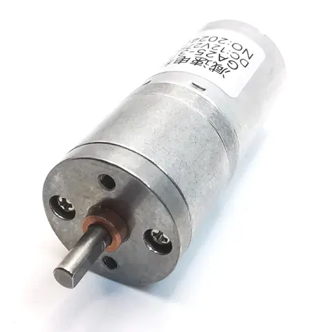 JGA25-370 Geared motor DC motor 6V 12V 24V electric gear motor high torque 5/10/15/30/60/100/150/200/300/400/500/1000/1200 rpm