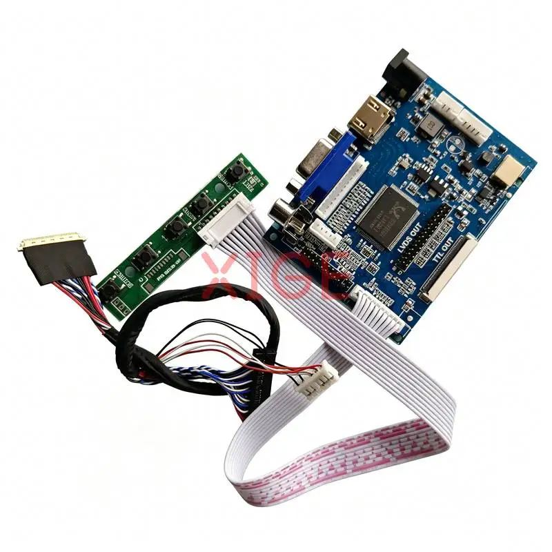 Controller Board Fit HSD101PFW2 M101NWT4 HSD101PFW4 M101NWT2 1024*600 Laptop Monitor Panel LVDS-40 Pin AV+HDMI+VGA 1024x600 Kit
Controller Board Fit HSD101PFW2 M101NWT4 HSD101PFW4 M101NWT2 1024*600 Laptop Monitor Panel LVDS-40 Pin AV+HDMI+VGA 1024x600 Kit