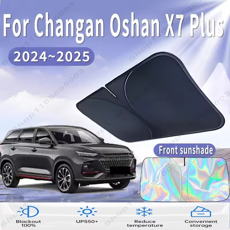 For Changan Oshan X7 Plus 2024~2025 Car Sun Viso Front Window Windshield Sunshade Heat Insulation Summer Sun UV Protection
For Changan Oshan X7 Plus 2024~2025 Car Sun Viso Front Window Windshield Sunshade Heat Insulation Summer Sun UV Protection