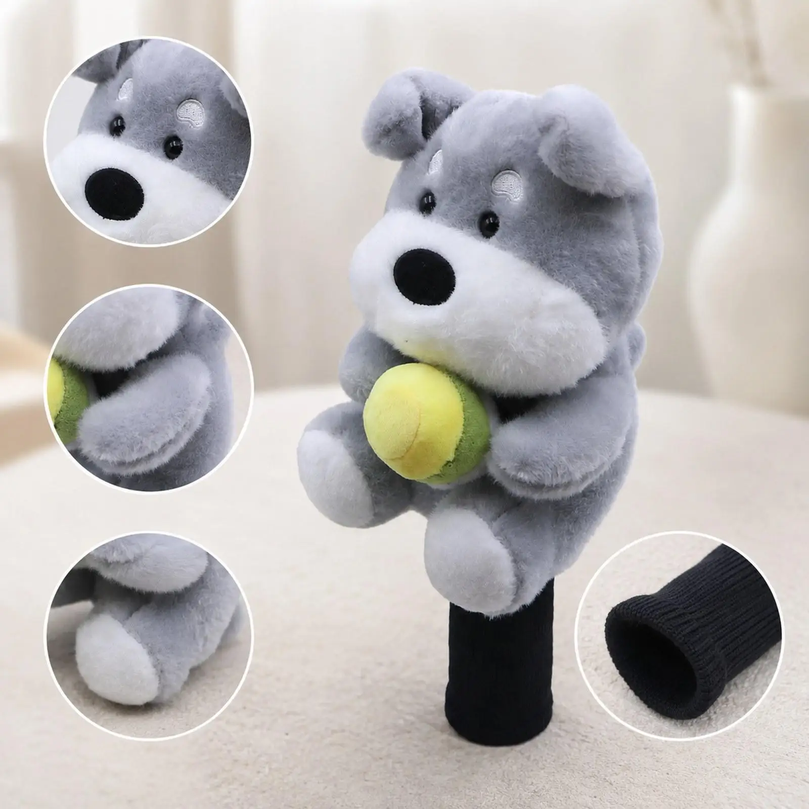 Plush Golf Wood Headcover Protective Cover, Anti Scratch Club Head Cover, Golfer Equipment Gift
Plush Golf Wood Headcover Protective Cover, Anti Scratch Club Head Cover, Golfer Equipment Gift