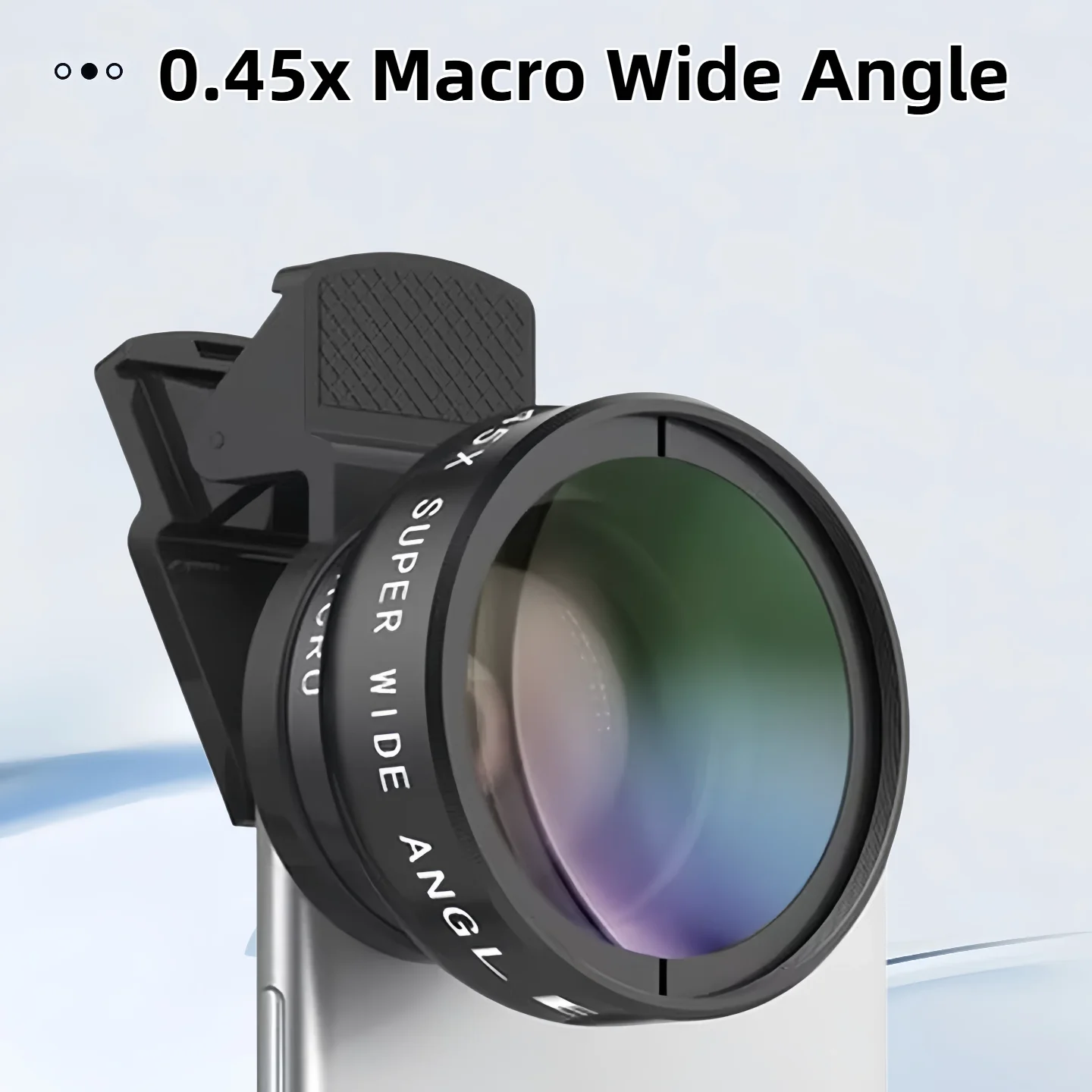 Комплект объективов для телефона 2 в 1, сверхширокоугольный макрообъектив 37 мм 0 45X для мобильных телефонов
Комплект объективов для телефона 2 в 1, сверхширокоугольный макрообъектив 37 мм 0 45X для мобильных телефонов