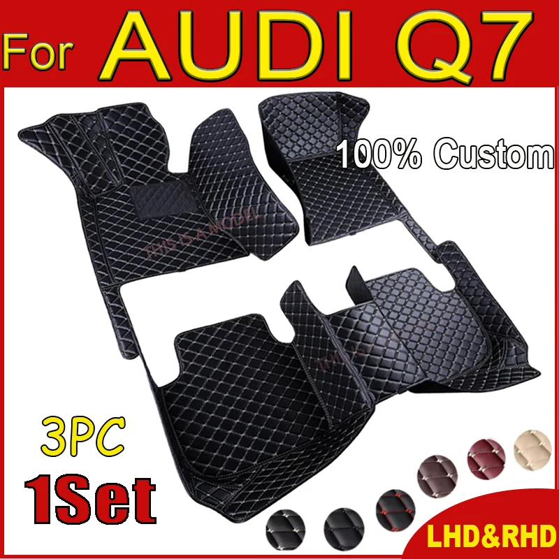 Car floor mats for AUDI Q7(Five seats) 2006 2007 2008 2009 2010 2011 2012 2013 2014 2015 Custom foot Pads automobile Waterproof
Car floor mats for AUDI Q7(Five seats) 2006 2007 2008 2009 2010 2011 2012 2013 2014 2015 Custom foot Pads automobile Waterproof
