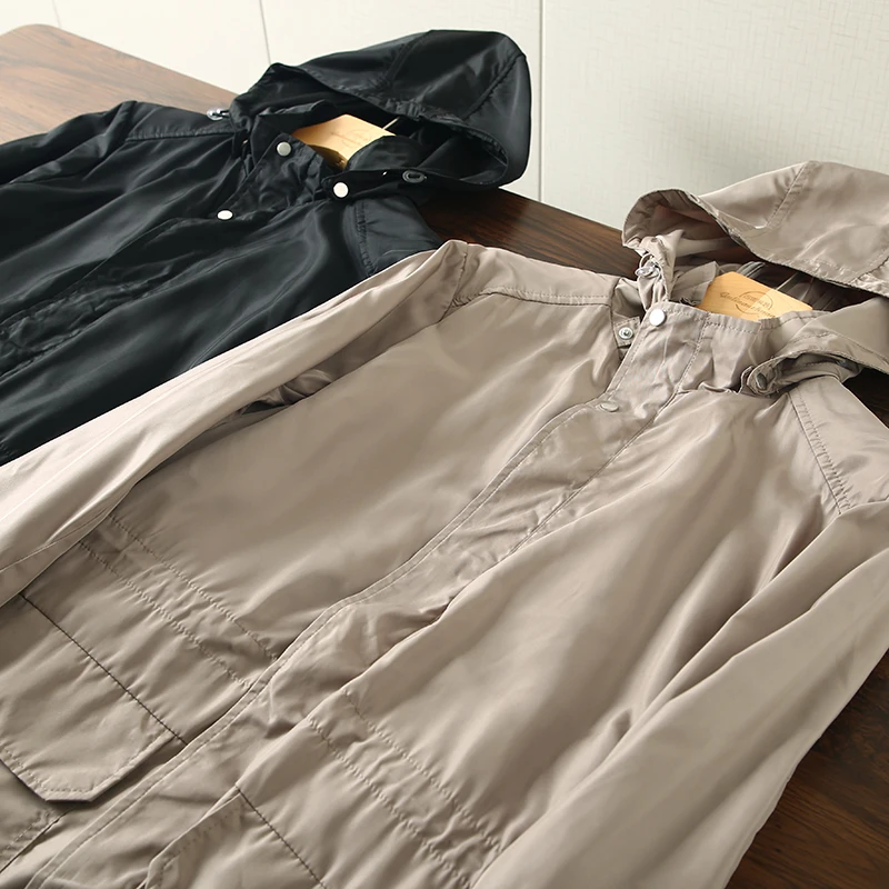 Detachable Hat Jaet Men's Casual Pure Color Commuter Jaet Spring Faion Urban Sle Long Sve Stand Fit Outerwear 
Detachable Hat Jaet Men's Casual Pure Color Commuter Jaet Spring Faion Urban Sle Long Sve Stand Fit Outerwear