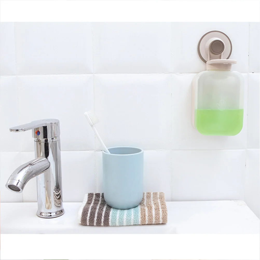 Punch-Free Wall Mounted Soap Dispenser Transparent Window Large Capacity Plastic Liquid Pump for Bathroom Kitchen Shower Manual 
Punch-Free Wall Mounted Soap Dispenser Transparent Window Large Capacity Plastic Liquid Pump for Bathroom Kitchen Shower Manual