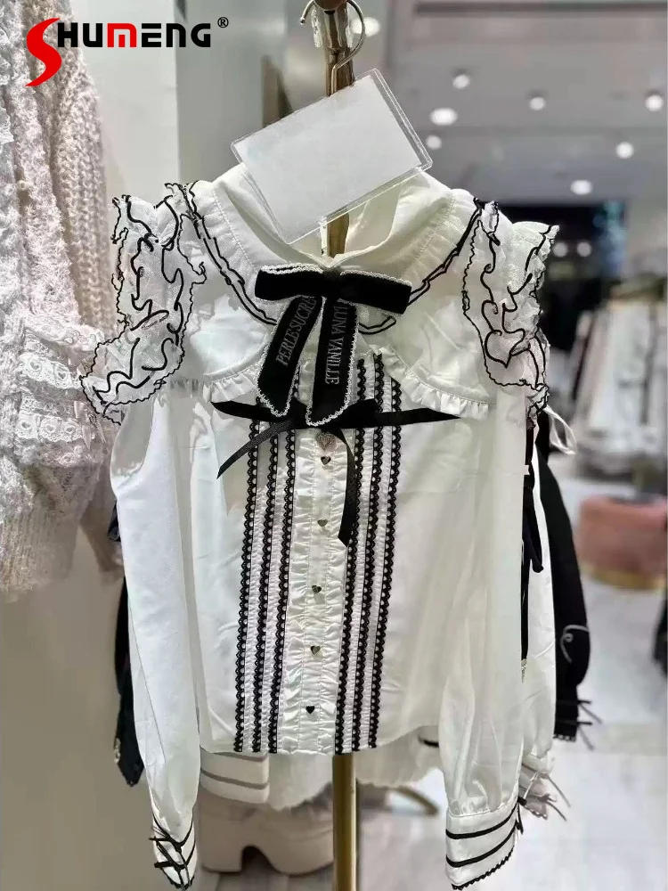 Japanese New Lolita Shirt Mine Series Mass- Produced Women's Sweet Elegant Large Size Liz Shirt Female Tops Spring and Autumn
Japanese New Lolita Shirt Mine Series Mass- Produced Women's Sweet Elegant Large Size Liz Shirt Female Tops Spring and Autumn