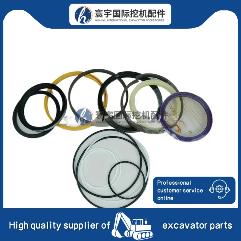 Комплект ремонтных уплотнений Сальник гидравлического цилиндра, совместимое с деталями экскаватора Doosan DH220-5, конструкция сборки ковшового цилиндра
Комплект ремонтных уплотнений Сальник гидравлического цилиндра, совместимое с деталями экскаватора Doosan DH220-5, конструкция сборки ковшового цилиндра