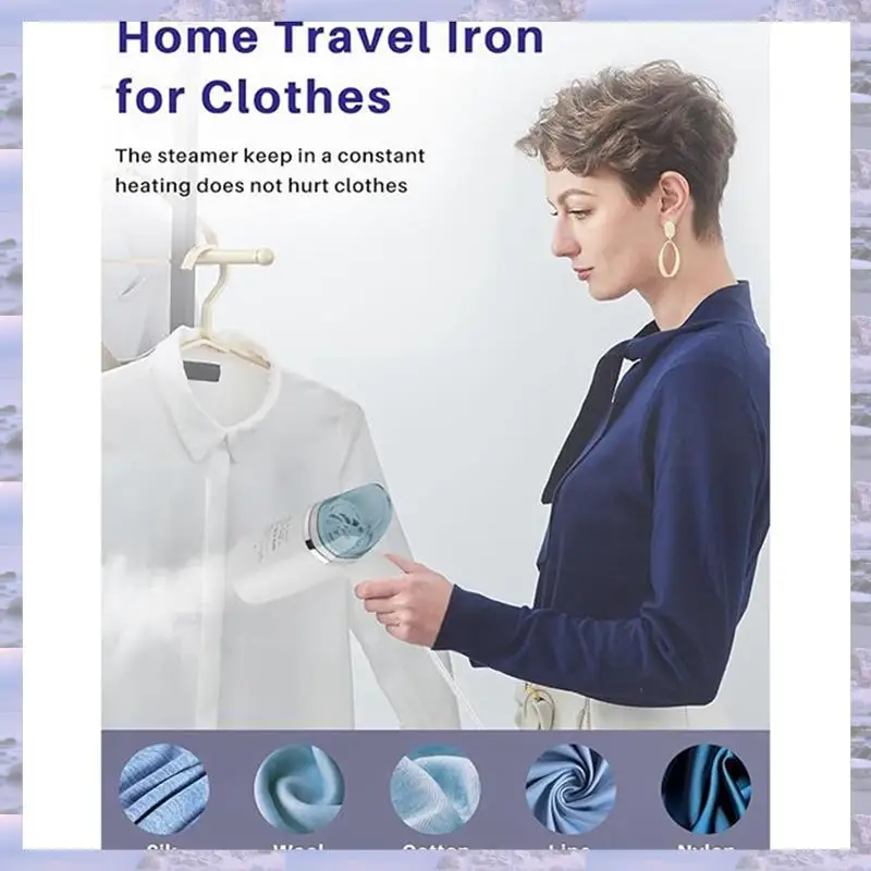 Portable Steamer For Clothes,Handheld Steamer,Foldable Steam Iron-Fast,Fabric Wrinkle Remover 1000W Strong Power.US Plug Durable
Portable Steamer For Clothes,Handheld Steamer,Foldable Steam Iron-Fast,Fabric Wrinkle Remover 1000W Strong Power.US Plug Durable