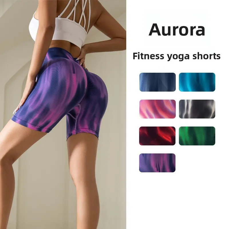 2026 Seamless Aurora High Waist Sport Shorts Comfortable Hip Lift Workout Pants For Women Fitness Running Cycling Yoga Leggings
2026 Seamless Aurora High Waist Sport Shorts Comfortable Hip Lift Workout Pants For Women Fitness Running Cycling Yoga Leggings
