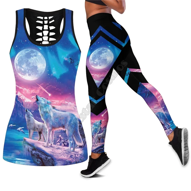 Wolf Moon 3D Printed Tank Top+Legging Combo Outfit Yoga Fitness Soft Legging Summer Women For Girl
Wolf Moon 3D Printed Tank Top+Legging Combo Outfit Yoga Fitness Soft Legging Summer Women For Girl