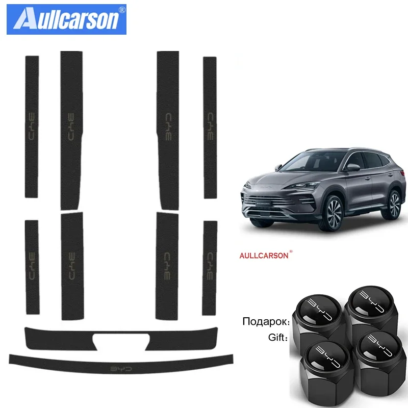 Для BYD Sealion 7 EV Seal U Dolphin Mini Surf Song Plus Atto 3 Han Qin Кожаные наклейки на порог автомобиля Пластина Пороговая полоса
Для BYD Sealion 7 EV Seal U Dolphin Mini Surf Song Plus Atto 3 Han Qin Кожаные наклейки на порог автомобиля Пластина Пороговая полоса