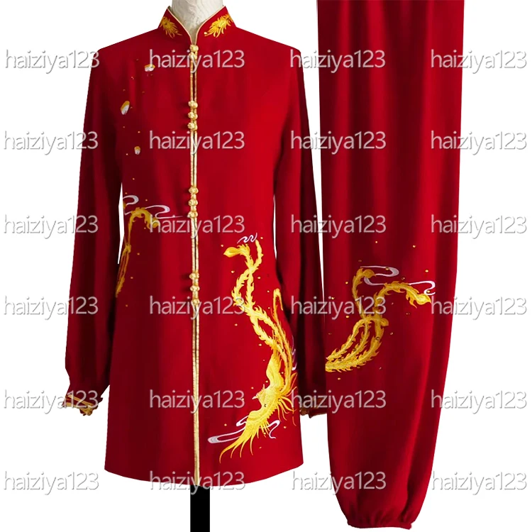 Embroidered Phoenix Taichi uniform Taiji clothing Kungfu clothes Extended version garment for male female adults kids boy girl
Embroidered Phoenix Taichi uniform Taiji clothing Kungfu clothes Extended version garment for male female adults kids boy girl