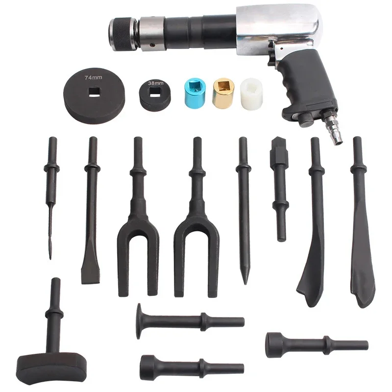 Multifunctional Pneumatic Hammer Pneumatic Ball Head Disassembly Tool Brake Disc Disassembly Special Air Hammer Air Shovel
Multifunctional Pneumatic Hammer Pneumatic Ball Head Disassembly Tool Brake Disc Disassembly Special Air Hammer Air Shovel