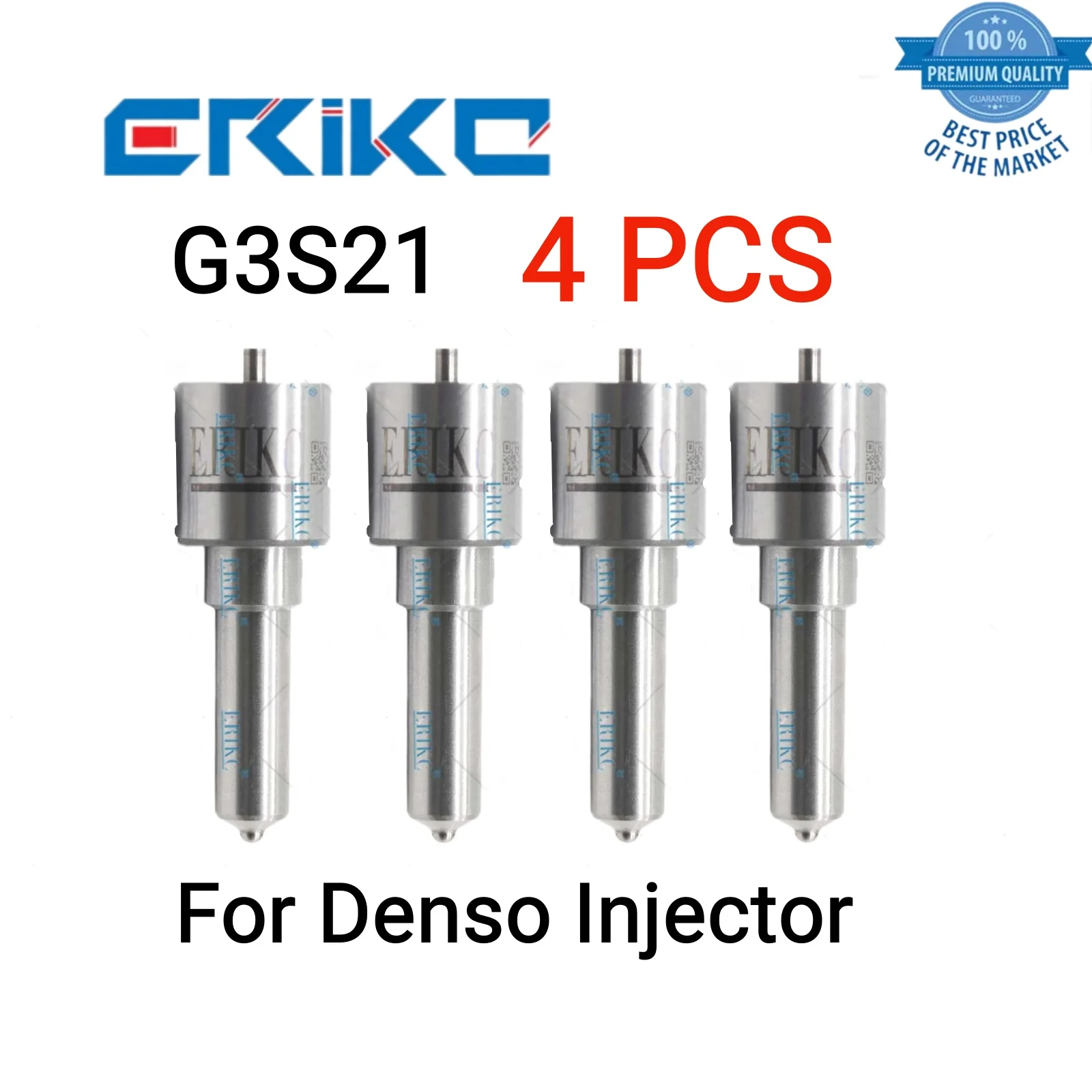 4 PCS G3S21 Fuel Injector Nozzle G3S21 Fuel Dispenser Nozzle Original Common Rail Nozzle for Denso Injector 295050-0380
4 PCS G3S21 Fuel Injector Nozzle G3S21 Fuel Dispenser Nozzle Original Common Rail Nozzle for Denso Injector 295050-0380