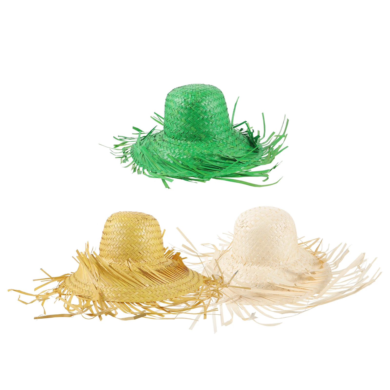 3pcs Straw Sun Hat Beach Decor Parasol Party Sunflower Summer Seaside Lightweight Wide Brim Outdoor Activities
3pcs Straw Sun Hat Beach Decor Parasol Party Sunflower Summer Seaside Lightweight Wide Brim Outdoor Activities