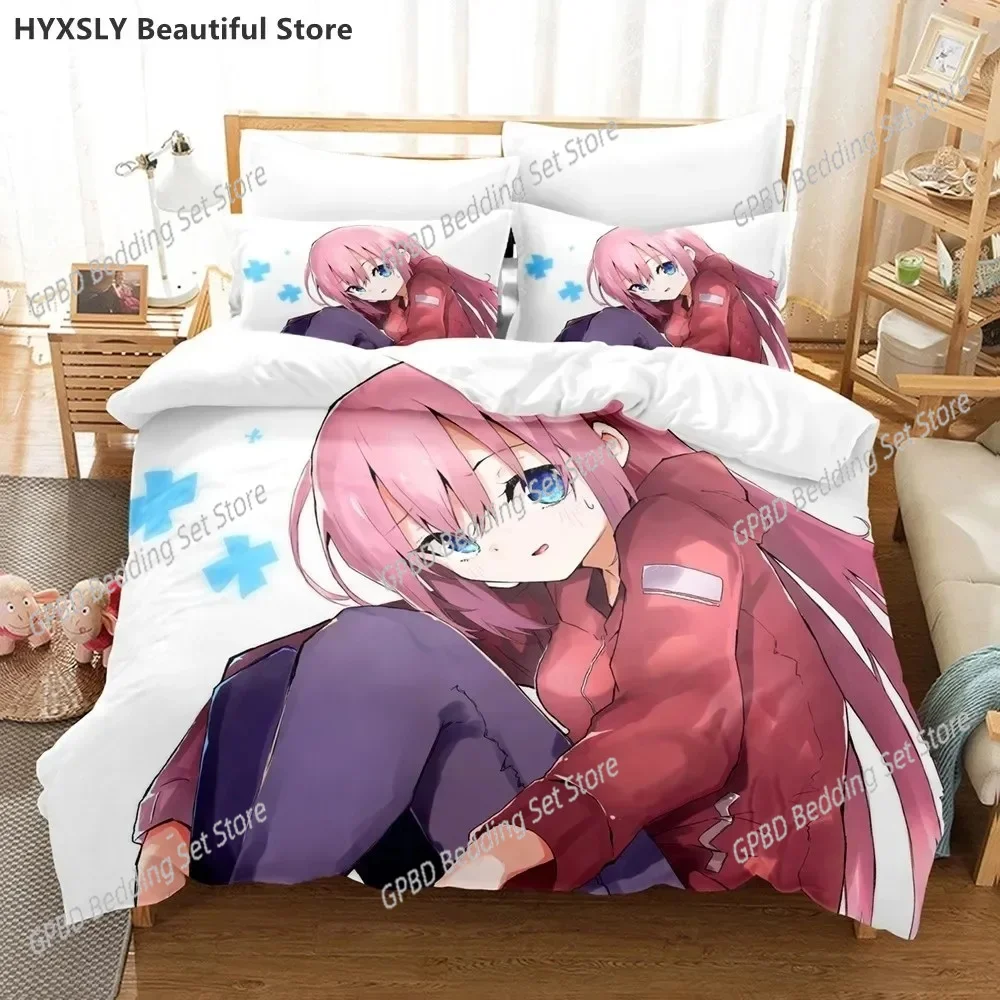 Bocchi The Rock Anime Bedding Set Pillowcases Single Full Queen King For Girl Kids Anime 3D Bedding Set Duvet Covers
Bocchi The Rock Anime Bedding Set Pillowcases Single Full Queen King For Girl Kids Anime 3D Bedding Set Duvet Covers