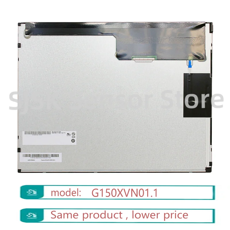 G150XVN01.1 15 Inch XGA 1024×768 MVA TFT LCD Screen Test OK
G150XVN01.1 15 Inch XGA 1024×768 MVA TFT LCD Screen Test OK