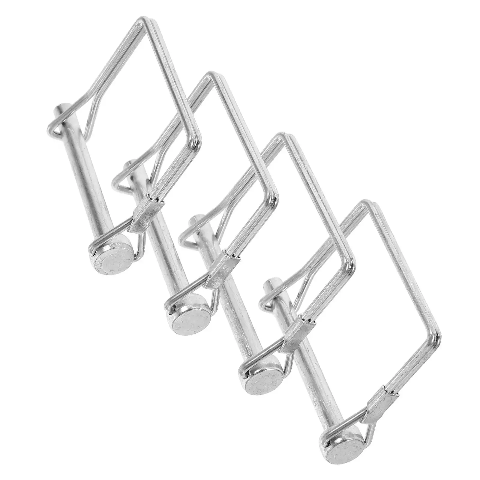4Pcs Safety Pin Trailer Hitch Clip Square Lock Coupler Carbon Steel Durable Pins Long Service Life Easy Install
4Pcs Safety Pin Trailer Hitch Clip Square Lock Coupler Carbon Steel Durable Pins Long Service Life Easy Install