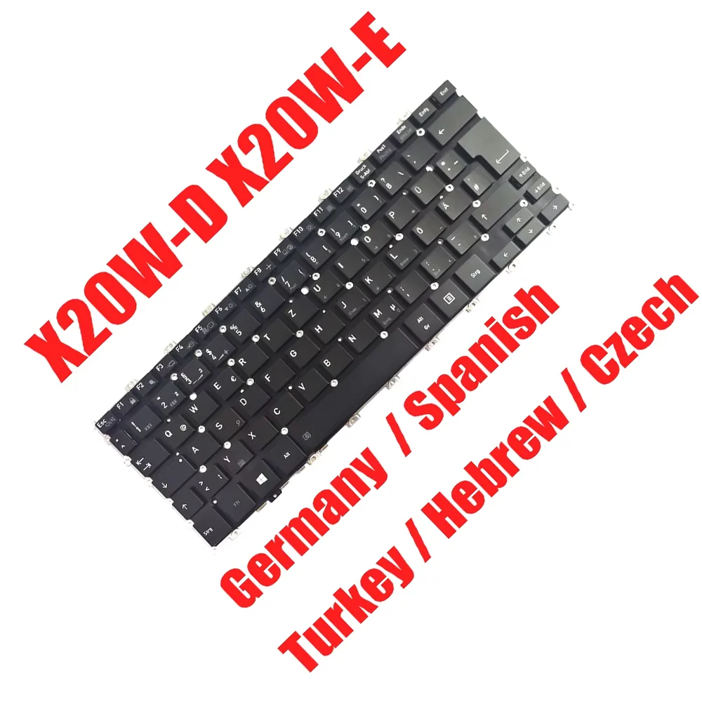 GR TR HB CZ SP For Toshiba For Portege X20W-D X20W-E Germany Turkey Hebrew Czech Spanish Black With Backlit Laptop Keyboard New
GR TR HB CZ SP For Toshiba For Portege X20W-D X20W-E Germany Turkey Hebrew Czech Spanish Black With Backlit Laptop Keyboard New