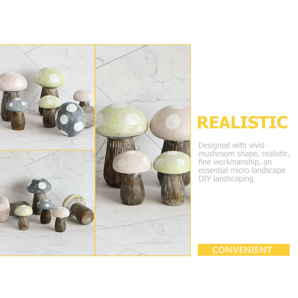 Resin Statue Small Figurines Simulated Mushroom nament Cute Decor Aesthetic Garden Decoration L DIY Outdoor Statues
Resin Statue Small Figurines Simulated Mushroom nament Cute Decor Aesthetic Garden Decoration L DIY Outdoor Statues