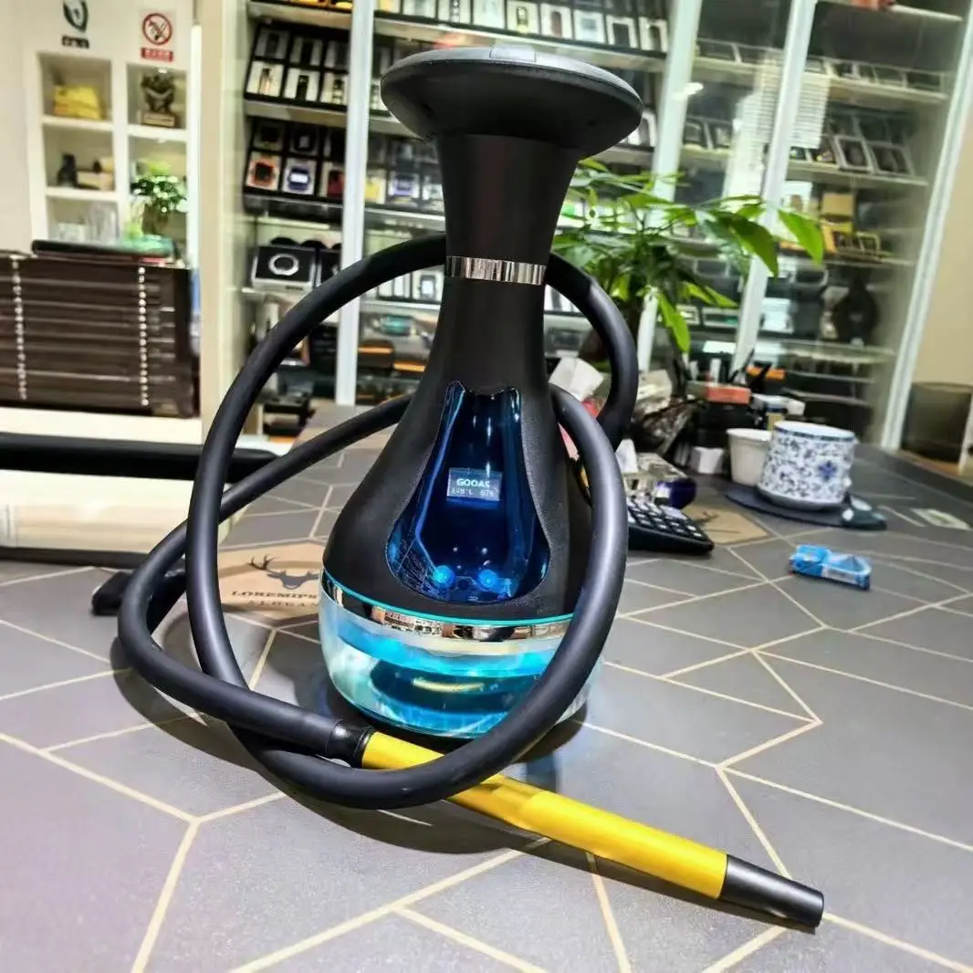 Arabian electronic hookah charcoal-free, new rechargeable smart LED electronic bar KTV business gifts, hot-selling
Arabian electronic hookah charcoal-free, new rechargeable smart LED electronic bar KTV business gifts, hot-selling