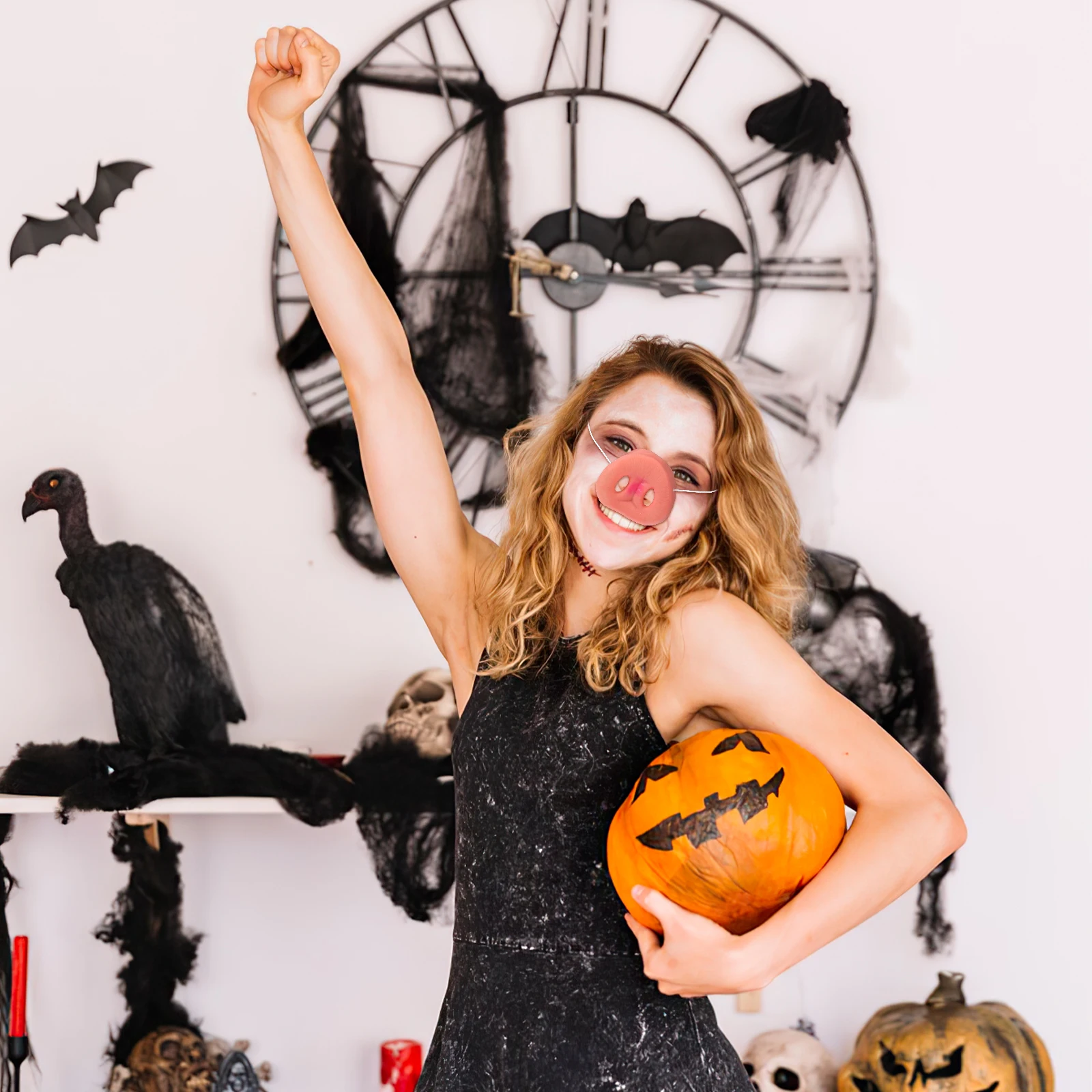 3 шт. Маски Поддельный реквизит Костюм Маска животного Маскарад Нос Свинья Косплей Опора Мягкий винил Регулируемый ремешок Легкая эластичная лента
3 шт. Маски Поддельный реквизит Костюм Маска животного Маскарад Нос Свинья Косплей Опора Мягкий винил Регулируемый ремешок Легкая эластичная лента