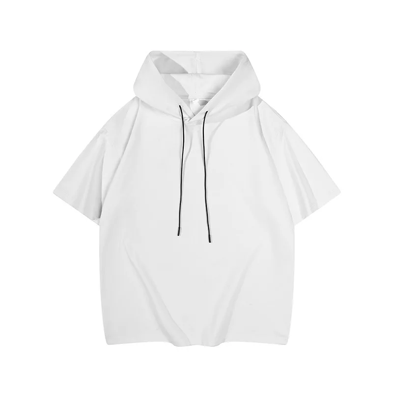 Men's Summer European and American New Comfortable and Breathable Daily Outdoor Solid Color Casual Hooded T-shirt
Men's Summer European and American New Comfortable and Breathable Daily Outdoor Solid Color Casual Hooded T-shirt