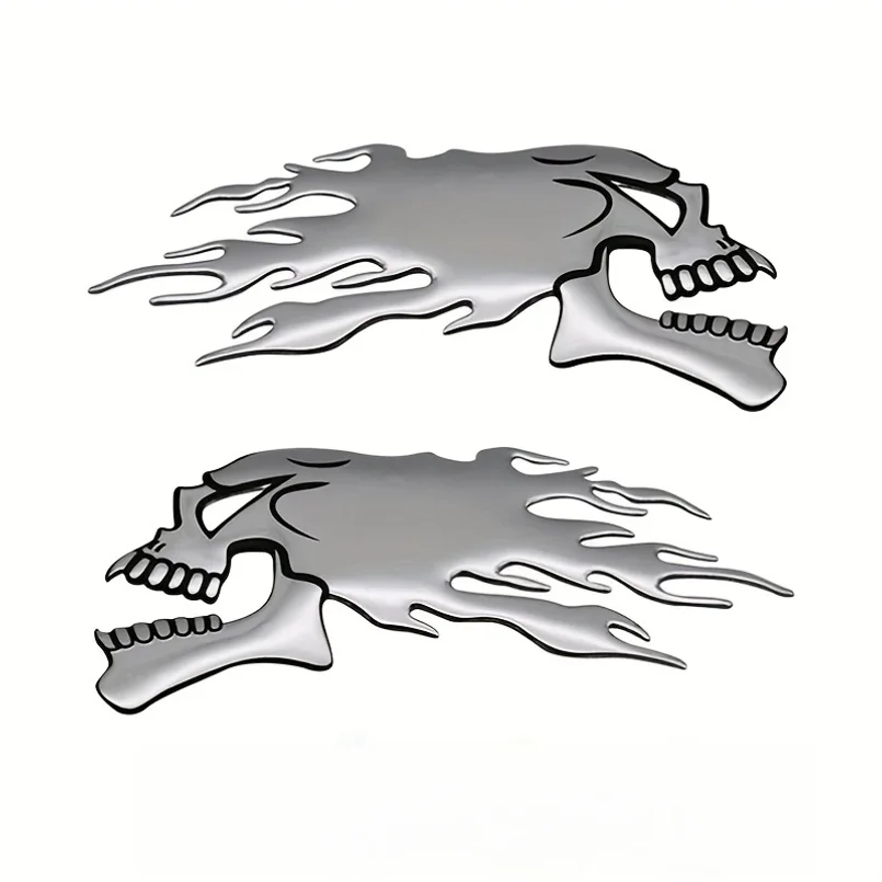 Two 3D Pvc Ghost Skull Motorcycle Fuel Tank Stickers Cool Car Decals Personalized Motorcycle Modification Stickers
Two 3D Pvc Ghost Skull Motorcycle Fuel Tank Stickers Cool Car Decals Personalized Motorcycle Modification Stickers