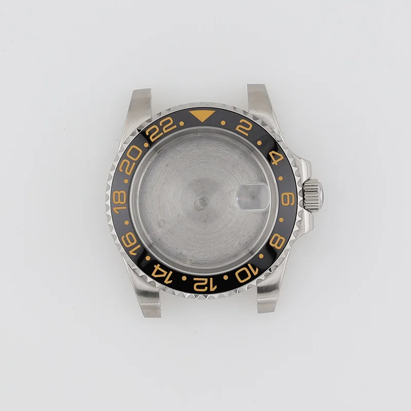 40mm Submariner Mans Dive Mechanical Watch Case Mineral glass with Ceramics Bezel Inserts for Seiko Mod NH35 NH34 Movement
40mm Submariner Mans Dive Mechanical Watch Case Mineral glass with Ceramics Bezel Inserts for Seiko Mod NH35 NH34 Movement