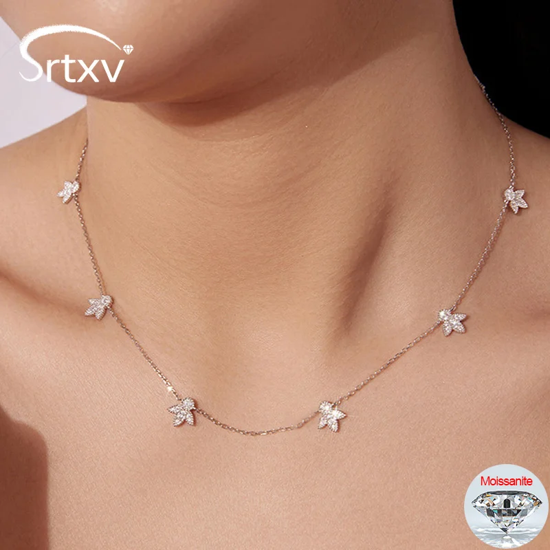 Full Moissanite Necklace For Woman Girls 925 Sterling Silver Flower Neck Chain Trendy Wedding Bridal Party Jewelry Birthday Gift
Full Moissanite Necklace For Woman Girls 925 Sterling Silver Flower Neck Chain Trendy Wedding Bridal Party Jewelry Birthday Gift