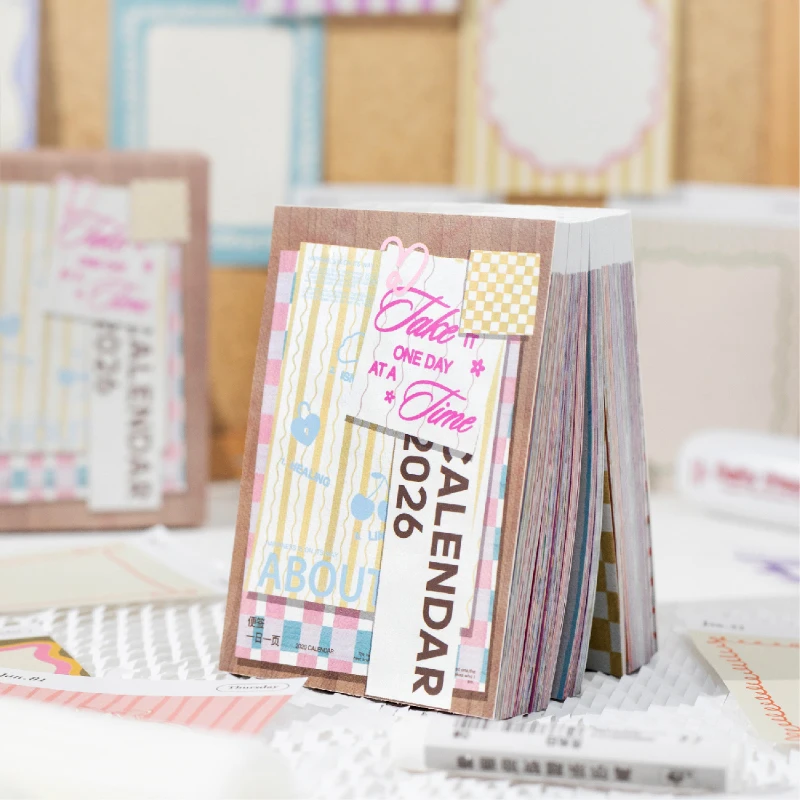 Journal GO 372pages One Page Per Day 365Days Desk Calendar 2026 for School Office Supplies Memo Pad Planner Schedule Calendar
Journal GO 372pages One Page Per Day 365Days Desk Calendar 2026 for School Office Supplies Memo Pad Planner Schedule Calendar