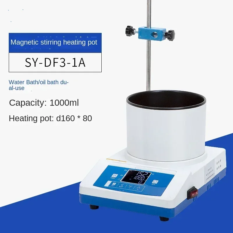 NEW Magnetic Stirring Heating Pot Digital Electric Heating Constant Temperature Water Bath Oil Bath Electromagnetic Machine
NEW Magnetic Stirring Heating Pot Digital Electric Heating Constant Temperature Water Bath Oil Bath Electromagnetic Machine