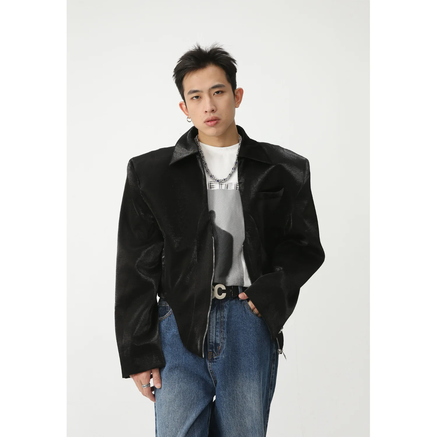 Men hip-hop casual fashion men's High Street Retro Street clothing t-shirt jacket Harajuku Retro
Men hip-hop casual fashion men's High Street Retro Street clothing t-shirt jacket Harajuku Retro