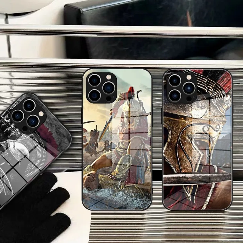 Black Spartan Warrior Phone Case Tempered Glass FOR IPhone 14 13 11 12 Pro 8 7 Plus X 13 Pro MAX XR XS MINI Covers
Black Spartan Warrior Phone Case Tempered Glass FOR IPhone 14 13 11 12 Pro 8 7 Plus X 13 Pro MAX XR XS MINI Covers