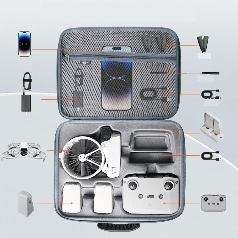 Carrying Case For DJI Filp Waterproof PU Case Wear-resistant Portable Large Capacity Organizer Bag
Carrying Case For DJI Filp Waterproof PU Case Wear-resistant Portable Large Capacity Organizer Bag