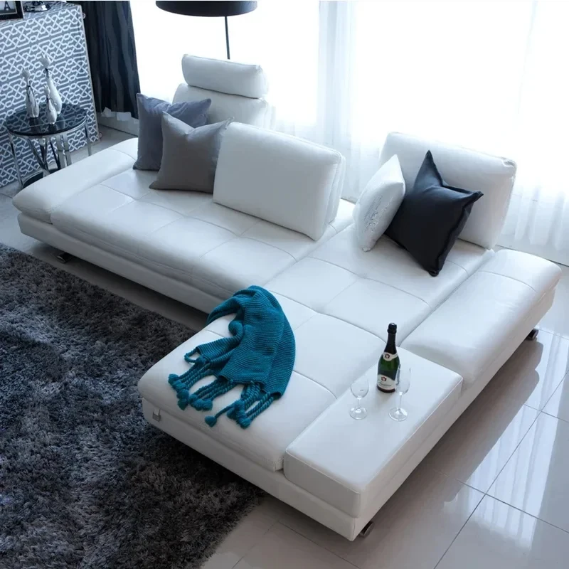 (Sea shipping) real leather sofa sectional living room sofa corner home furniture couch L shape functional backrest modern stain
(Sea shipping) real leather sofa sectional living room sofa corner home furniture couch L shape functional backrest modern stain