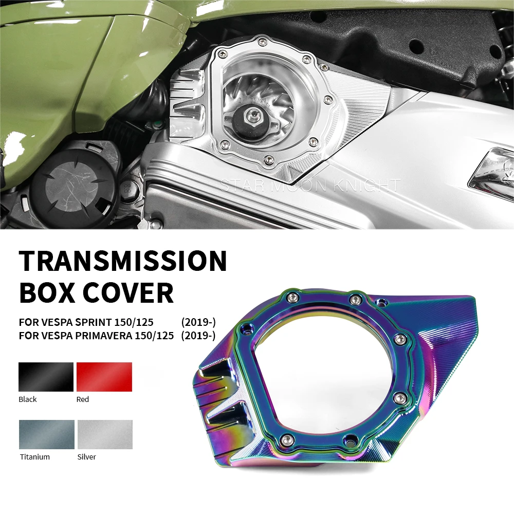 For Vespa Sprint Primavera 150 125 2019 2020 2021- Motorcycle Accessories Transmission Box Cover Engine Guard Protector Cover
For Vespa Sprint Primavera 150 125 2019 2020 2021- Motorcycle Accessories Transmission Box Cover Engine Guard Protector Cover