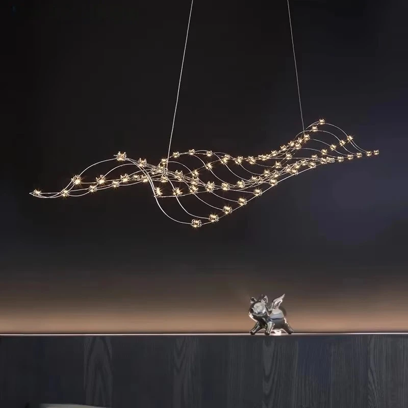 Mantianxing Pendant Lamp Modern Simple Living Room Lamp Designer Creative Light Cube Lamp Restaurant Firefly Led Pendant Lamp
Mantianxing Pendant Lamp Modern Simple Living Room Lamp Designer Creative Light Cube Lamp Restaurant Firefly Led Pendant Lamp