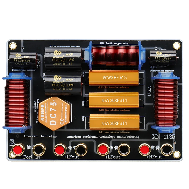 High-quality professional XN-1125 Refined Copper Cross Network Universal Stage Accessories,Suitable for high-end speakers
High-quality professional XN-1125 Refined Copper Cross Network Universal Stage Accessories,Suitable for high-end speakers