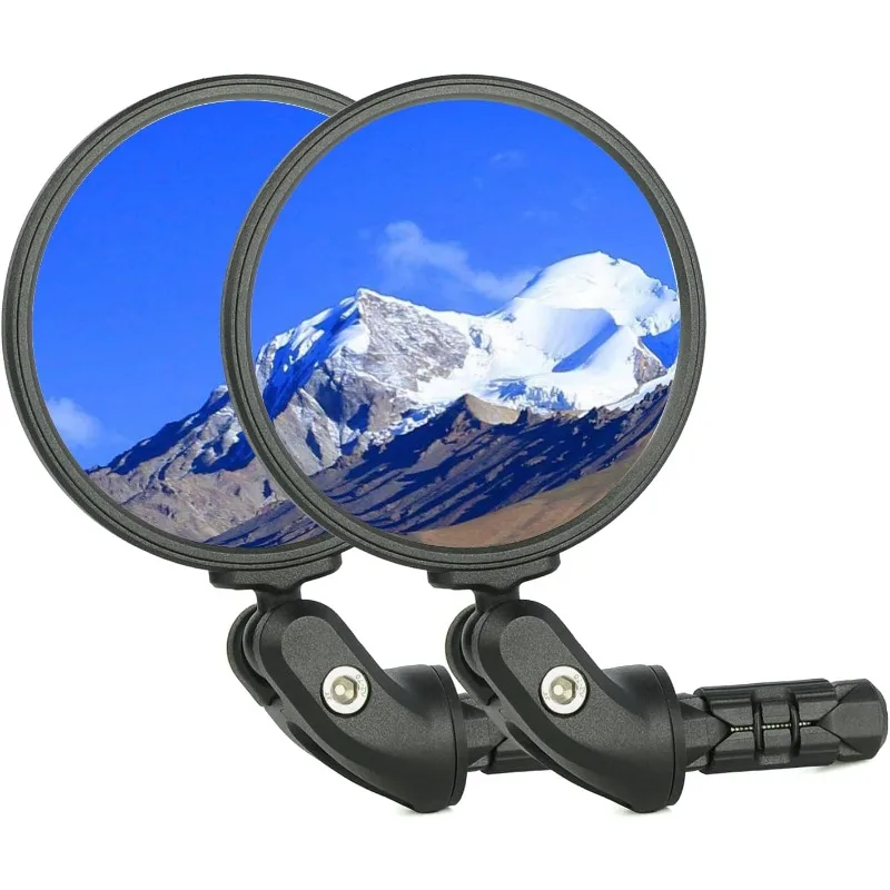 Bike Mirrors,Bike Bar End Mirror, HD Glass Convex Lens Bicycle Rearview Mirror, Safe Cycling Rearview Mirror, Easy to Install
Bike Mirrors,Bike Bar End Mirror, HD Glass Convex Lens Bicycle Rearview Mirror, Safe Cycling Rearview Mirror, Easy to Install