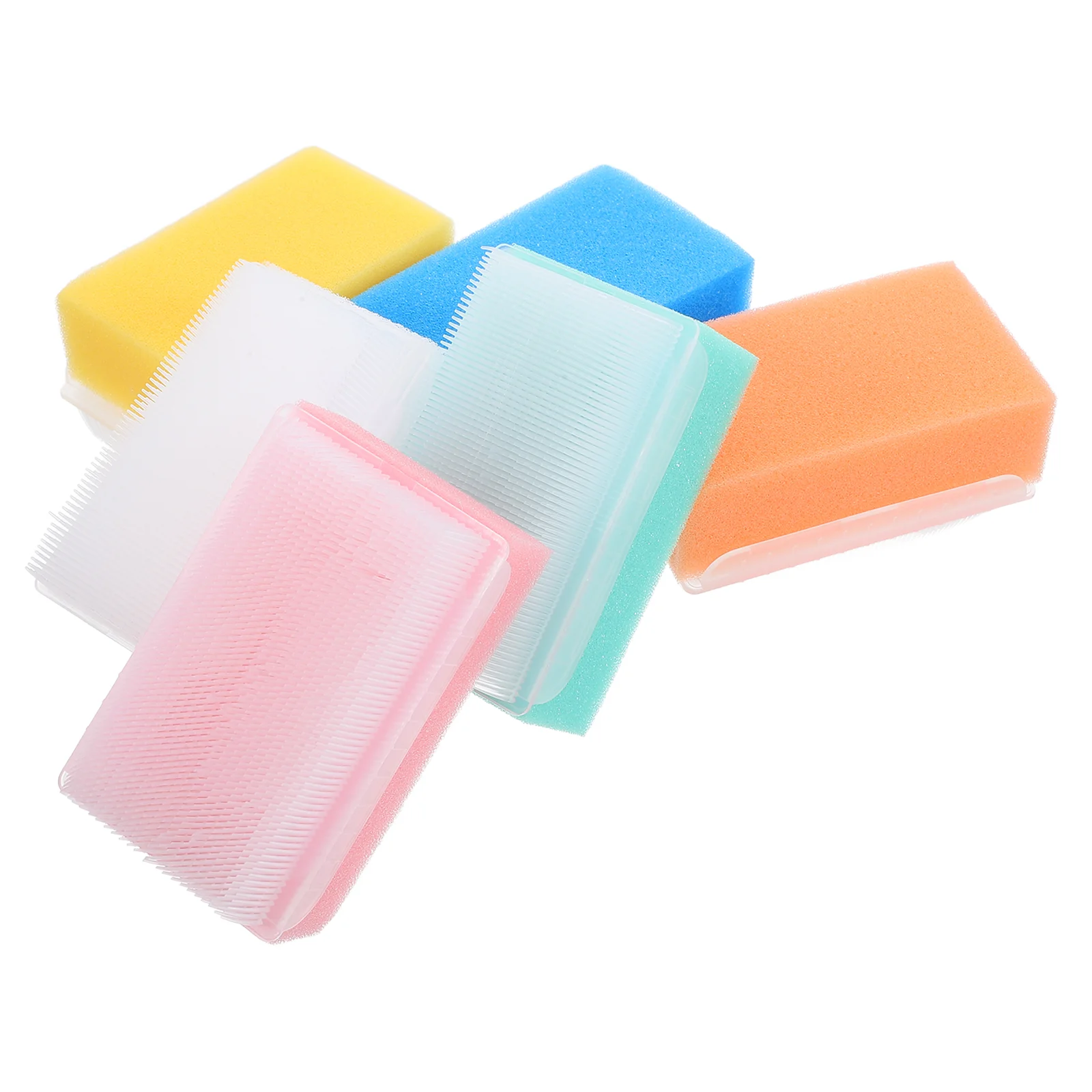 6 Pcs Touch Massage Brush Cradle Cap Baby Bath Scrub Single Sponge Scrubber Plastic Soft Nail Toddler
6 Pcs Touch Massage Brush Cradle Cap Baby Bath Scrub Single Sponge Scrubber Plastic Soft Nail Toddler