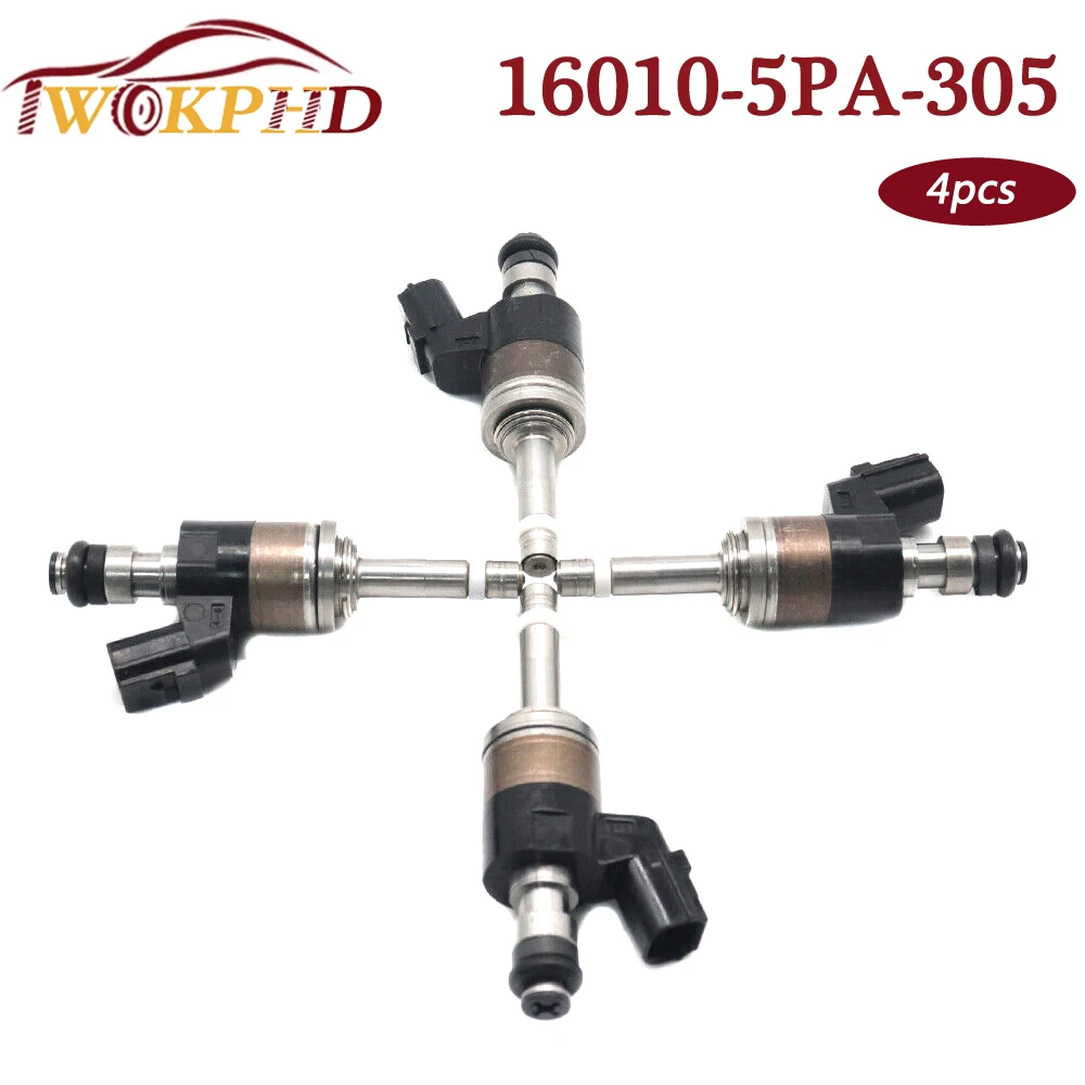 Топливные форсунки 16010-5PA-305 для Honda CR-V Accord Civic 2017 л l4 2021-84512137 160105PA305, 4 шт.
Топливные форсунки 16010-5PA-305 для Honda CR-V Accord Civic 2017 л l4 2021-84512137 160105PA305, 4 шт.