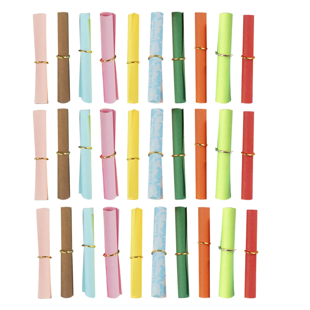 140 Pcs Wishing Note Vintage Decor Birthday Decoration for Girl Paper Bottles Scrolls
140 Pcs Wishing Note Vintage Decor Birthday Decoration for Girl Paper Bottles Scrolls