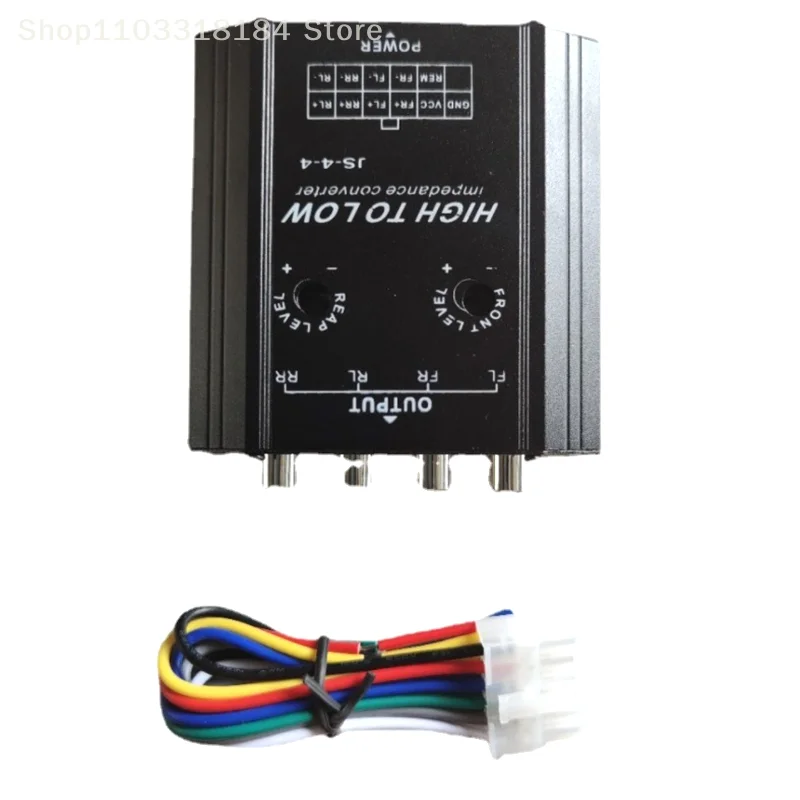 12V 4 Channel Car Audio Converter To Rca High To Low Line Car Stereo Radio Speaker Frequency Filter
12V 4 Channel Car Audio Converter To Rca High To Low Line Car Stereo Radio Speaker Frequency Filter