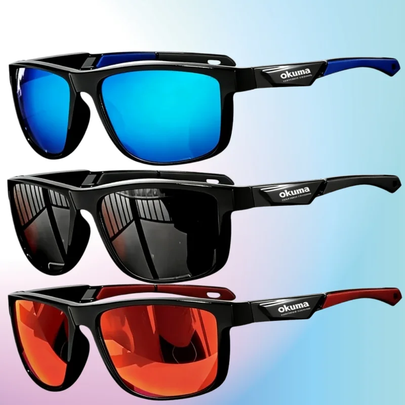 Okum Fashion Polarized Glasses UV400, UV resistant, anti glare, suitable for cycling and fishing
Okum Fashion Polarized Glasses UV400, UV resistant, anti glare, suitable for cycling and fishing
