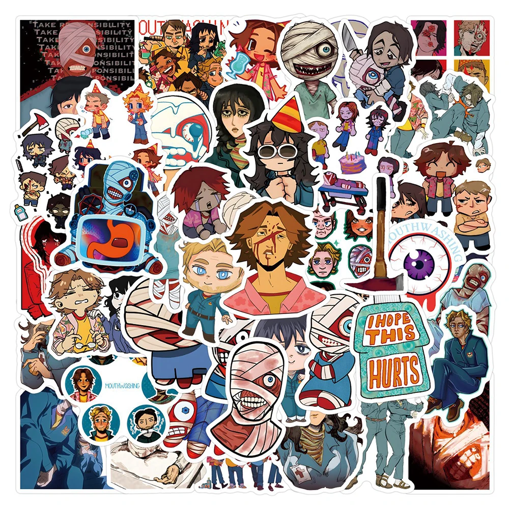 10/30/55PCS Anime Horror Game Mouthwashing Graffiti Stickers for Laptop Skateboard Motorcycle Car Waterproof Cool Sticker Toys
10/30/55PCS Anime Horror Game Mouthwashing Graffiti Stickers for Laptop Skateboard Motorcycle Car Waterproof Cool Sticker Toys
