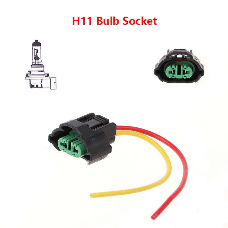 2x For Mercedes Benz Smart 451 453 Toyota Camry H11 Bulb Sockets Headlight Light Connector Wiring Harness Accessories
2x For Mercedes Benz Smart 451 453 Toyota Camry H11 Bulb Sockets Headlight Light Connector Wiring Harness Accessories