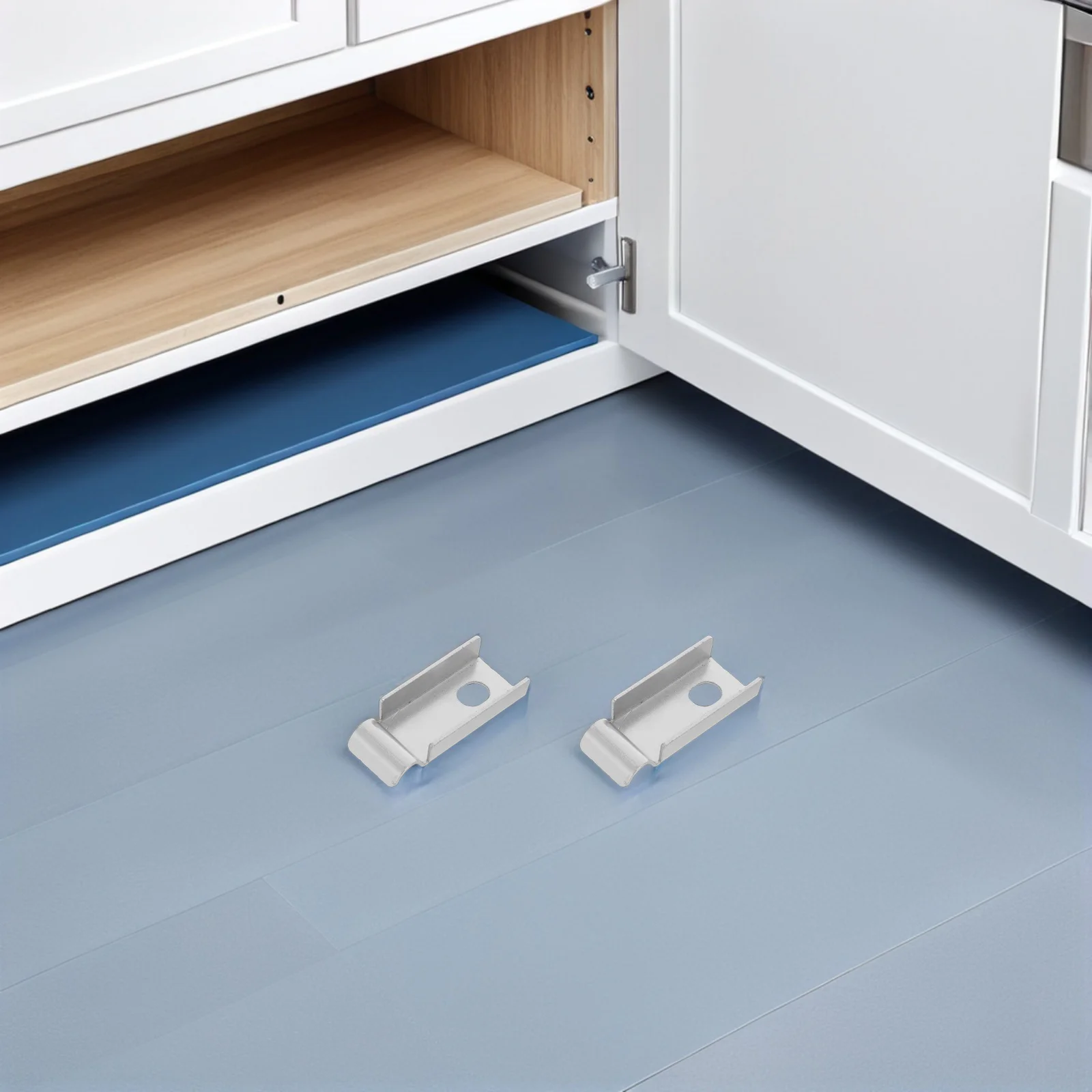 20Pcs Layer Board Fixing Clips 7Mm Stainless Steel Shelf Support Clips for Kitchen Cabinet Glass Metal Shelves Closet Storage
20Pcs Layer Board Fixing Clips 7Mm Stainless Steel Shelf Support Clips for Kitchen Cabinet Glass Metal Shelves Closet Storage