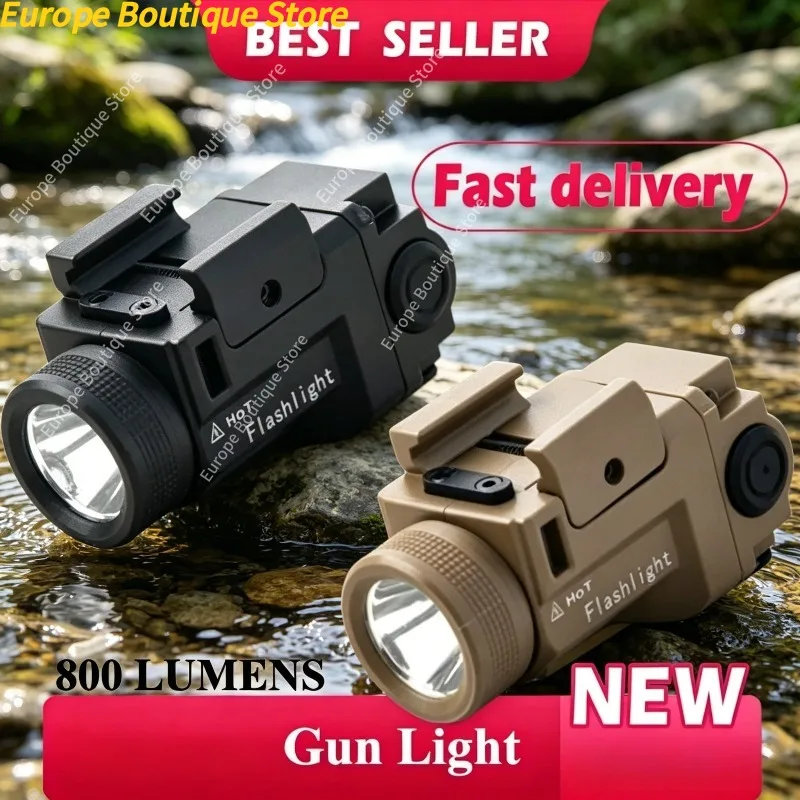 Strobe Light 800 Lumen Metal LED Flashlight Fit 20mm Picatinny Rail For Outdoor Sport Accessory
Strobe Light 800 Lumen Metal LED Flashlight Fit 20mm Picatinny Rail For Outdoor Sport Accessory
