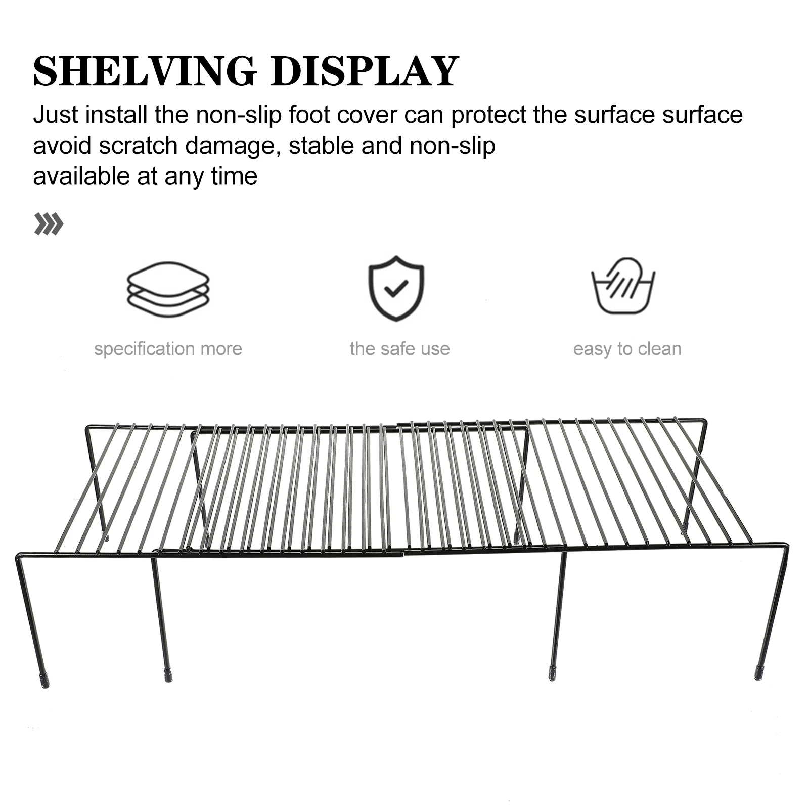 1 set Retractable Spice Rack Black Heavy Duty able Shelf Kitchen Storage Seasoning ganizer Sturdy Space Saving
1 set Retractable Spice Rack Black Heavy Duty able Shelf Kitchen Storage Seasoning ganizer Sturdy Space Saving